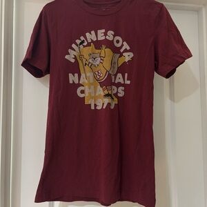 Minnesota Golden Gophers National Champs 1979 Homefield T-Shirt Medium